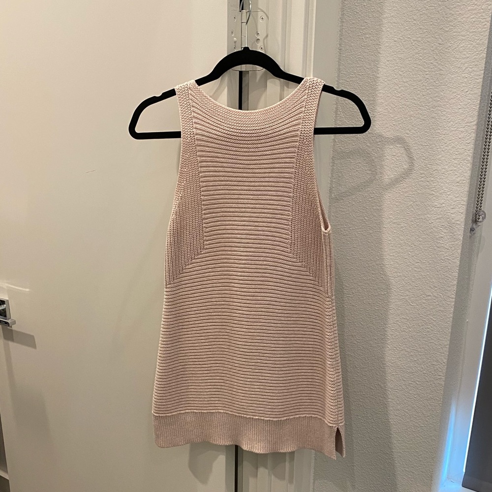 All Saints Pink Sweater Tank